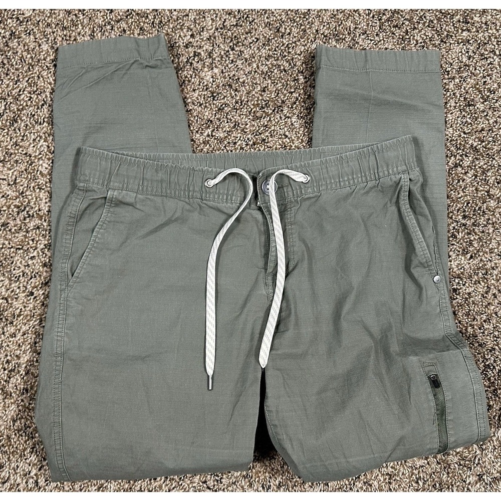 Vuori V412 Men's Ripstop Pants Green Men's Size Medium Casual Climbing Pants